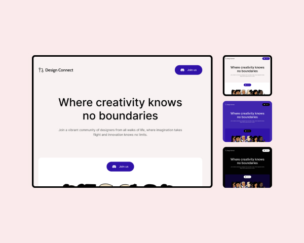 Design Connect - Figma template