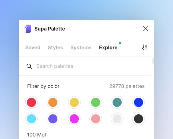 Supa Palette Figma plugin